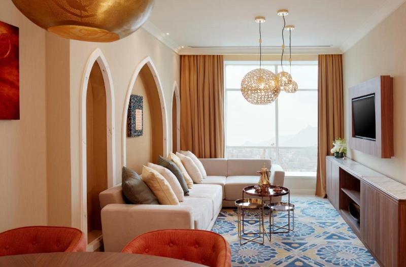 Sheraton Makkah Jabal Al Kaaba Hotel Mekka Exteriér fotografie Living room